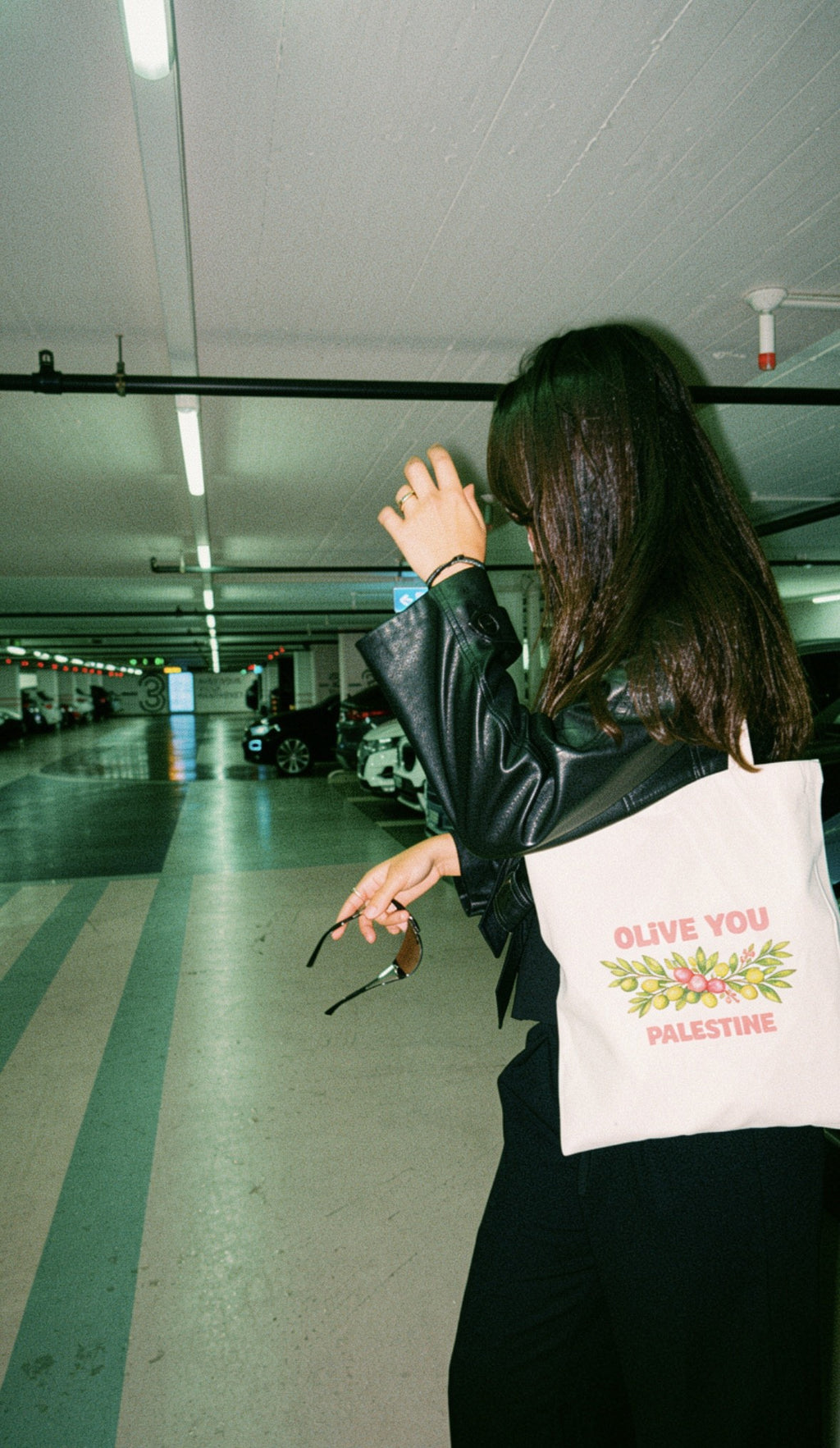 Tote-bag Olive You Palestine