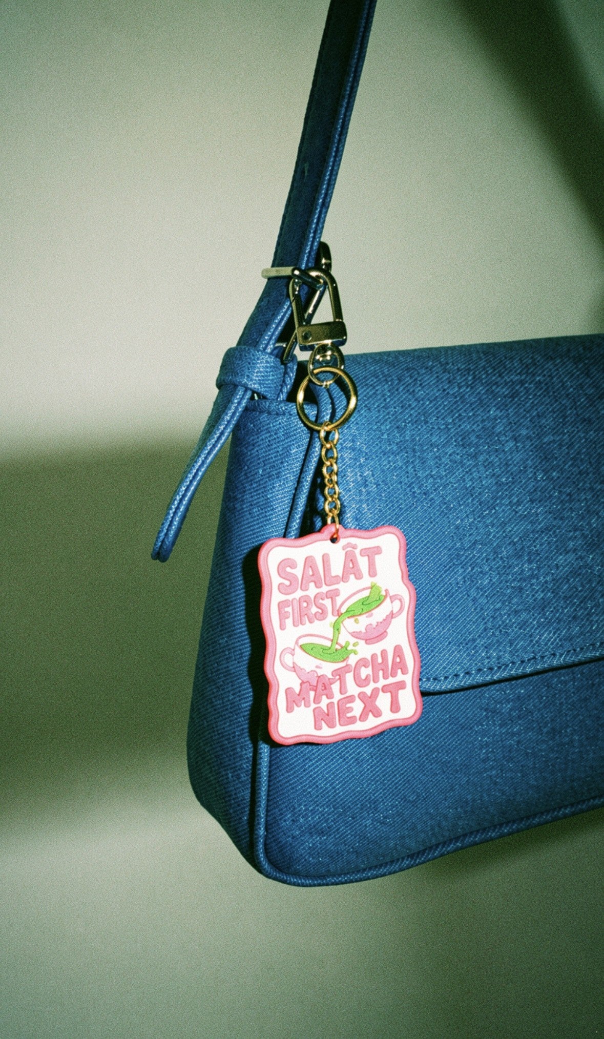 Porte-clés Salât first, matcha next