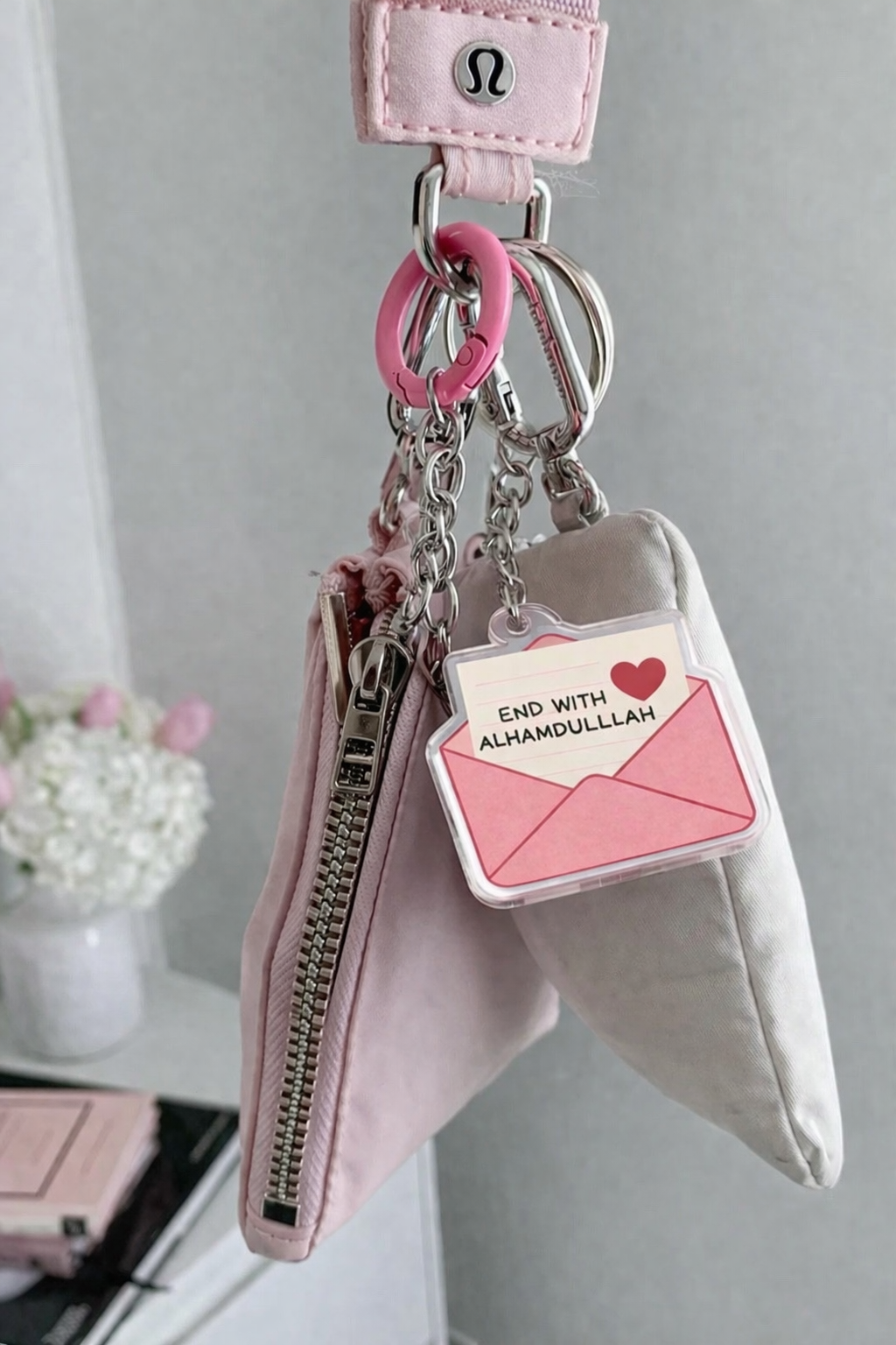 Porte-clés End with Hamdulilah