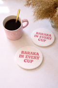 Sous tasse baraka in every cup